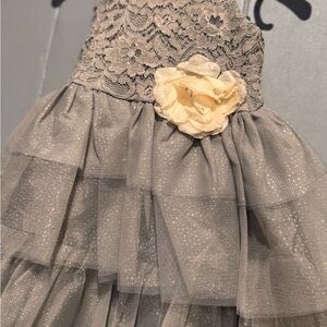 Pink and Violet formal dress